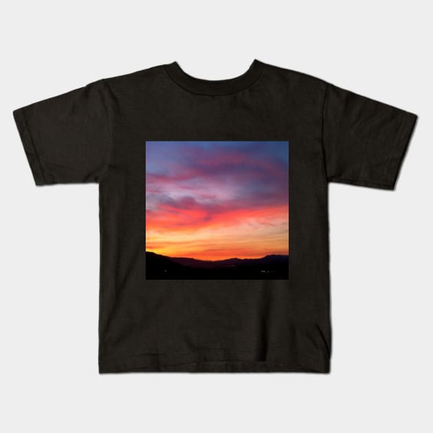 Sunset Kids T-Shirt by marisaj4488